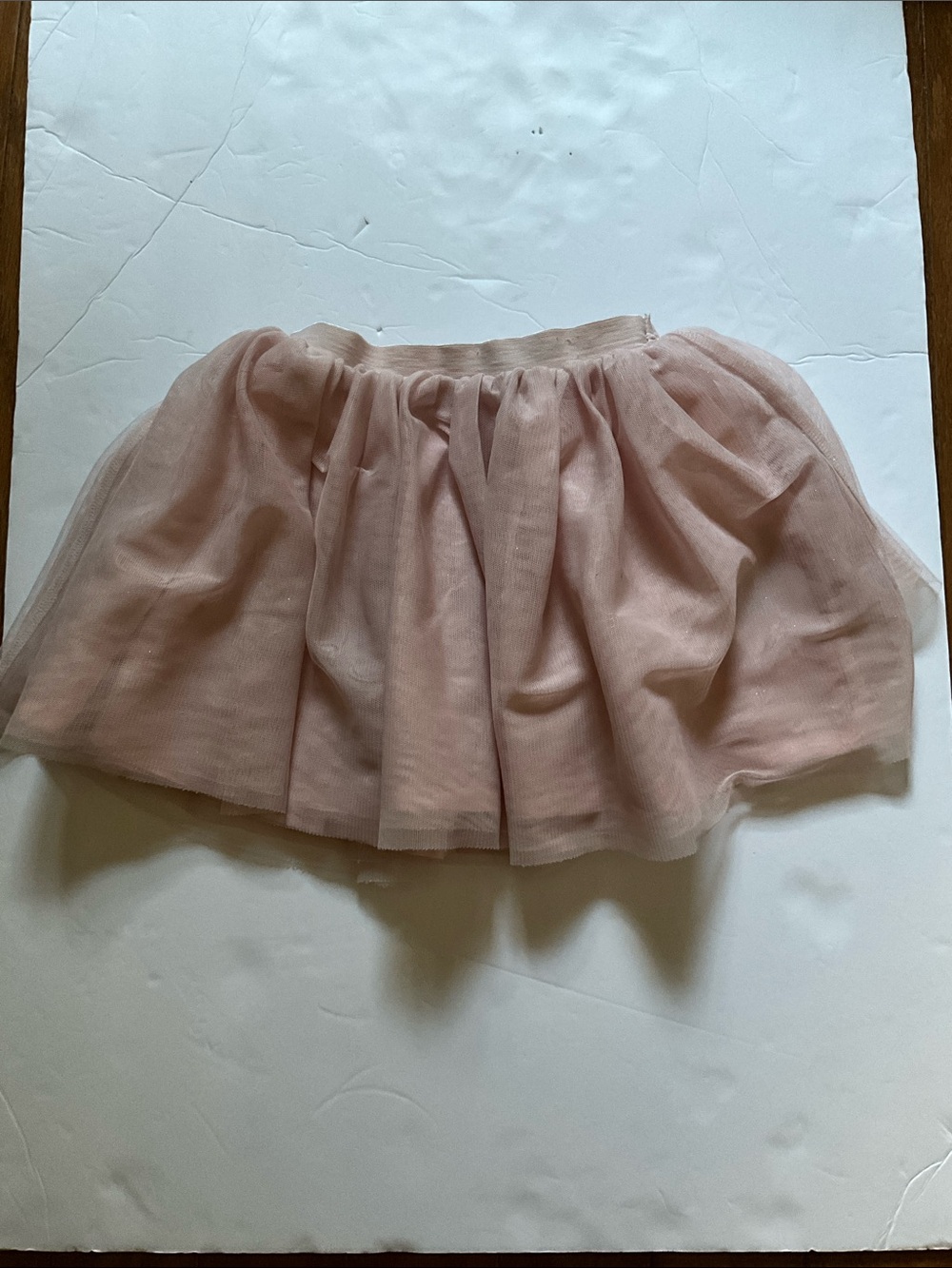H&M Light Pink Layered Tulle Skater Skirt Girl’s Sz 2-4